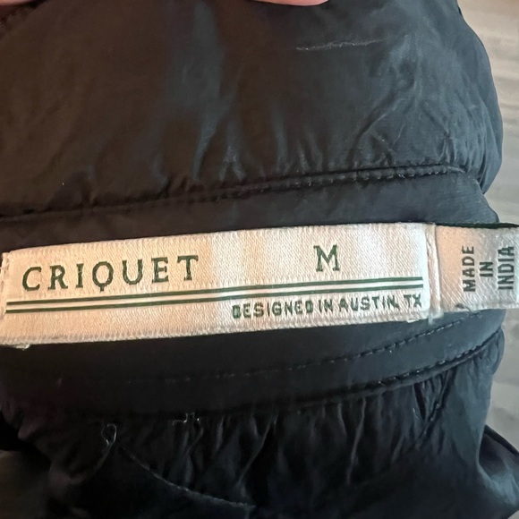 Criquet Men's Black Quilted Shirt Jacket - Picture 3 of 3